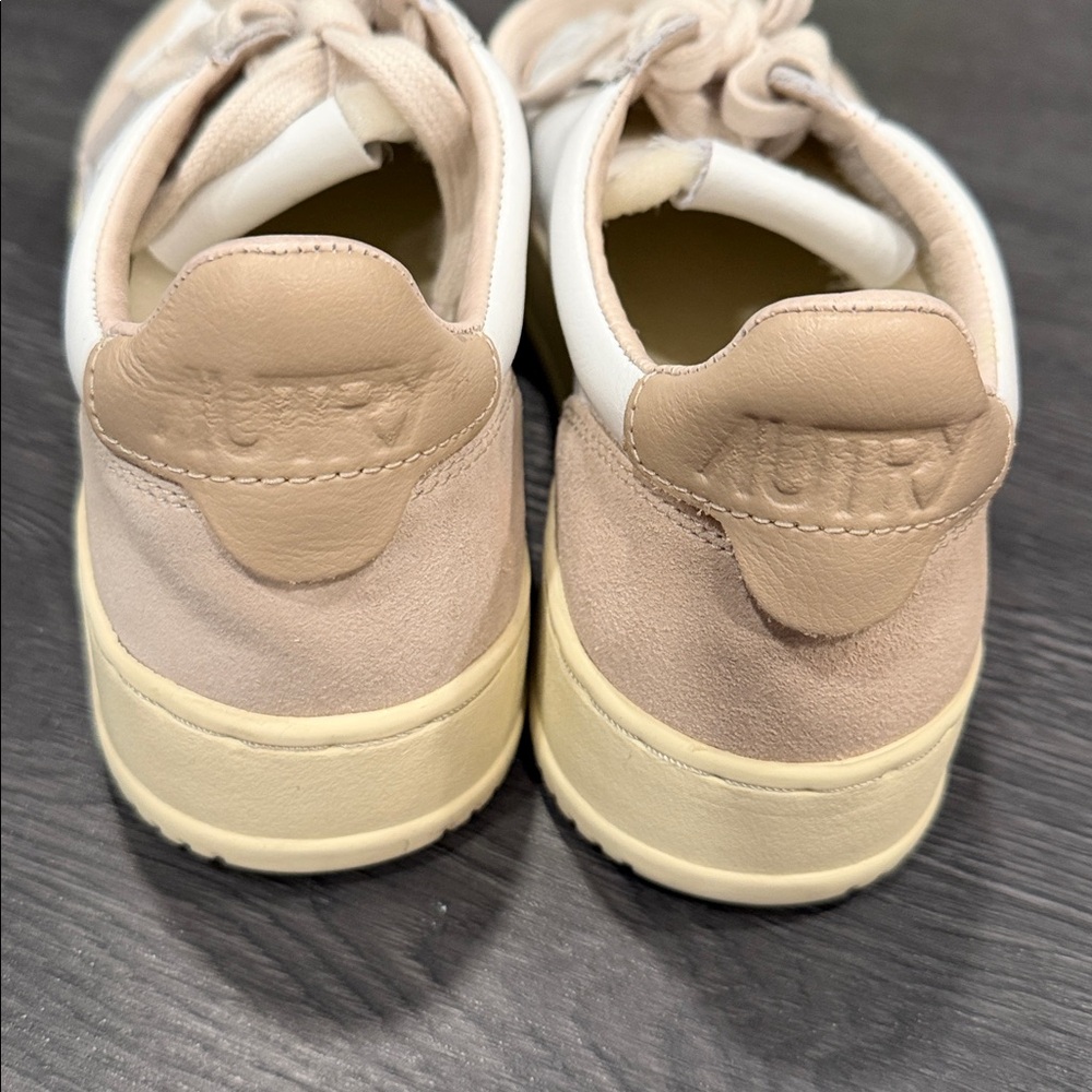 Autry White and Beige medalist Sneakers 39/8-8.5 - Picture 4 of 6